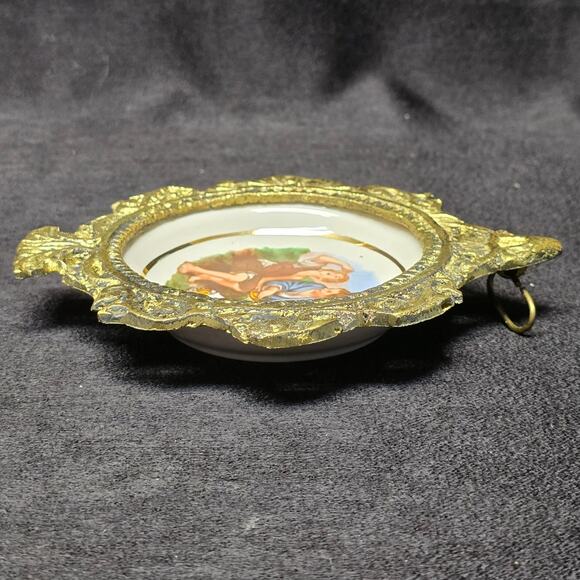 Vintage Children Eating Pie by Bartolome Esteban Murillo Metal Framed Home Decor - Picture 4 of 10